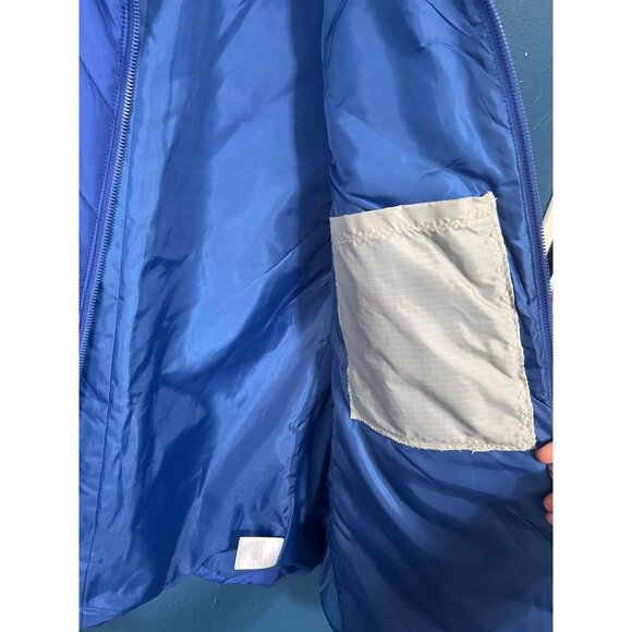 Lands End Womens Quilted Vest 2X Blue Polyester - Picture 5 of 9